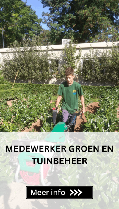 1-Medewerker groen en tuinbeheer